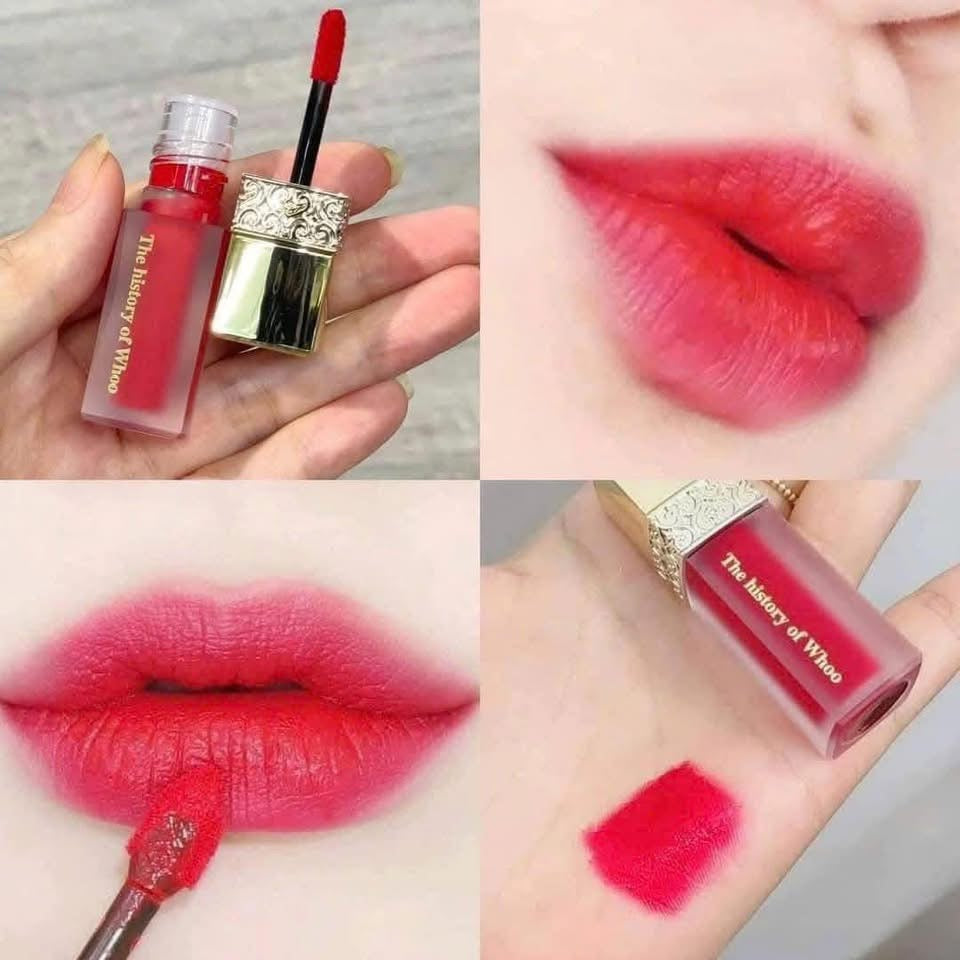 Set Son Dưỡng Đông Y Whoo Màu Đỏ Rượu