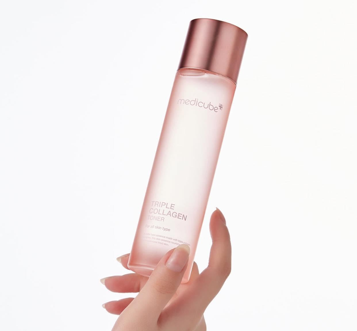 NƯỚC HOA HỒNG DƯỠNG TRẮNG, CHỐNG LÃO HÓA DA MEDICUBE TRIPLE COLLAGEN TONER