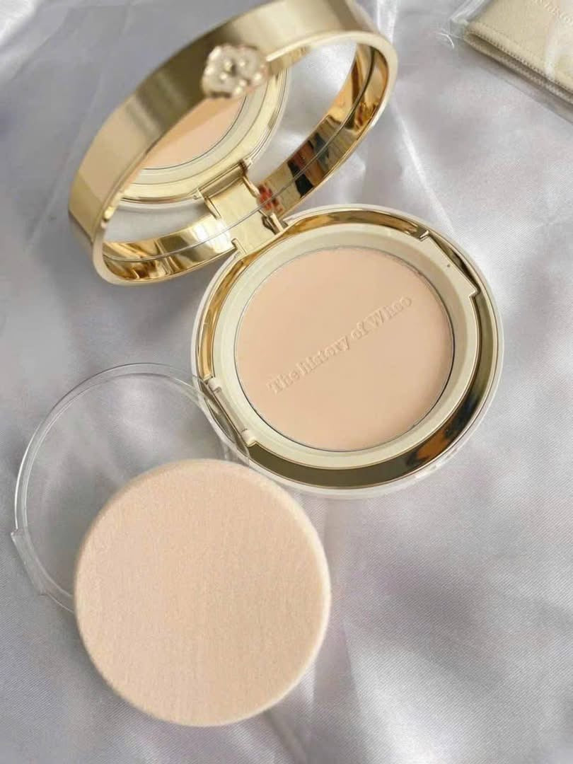 Phấn phủ Whoo vàng Two Way Pact siêu mịn đẹp tự nhiên chống nắng SPF30/PA++