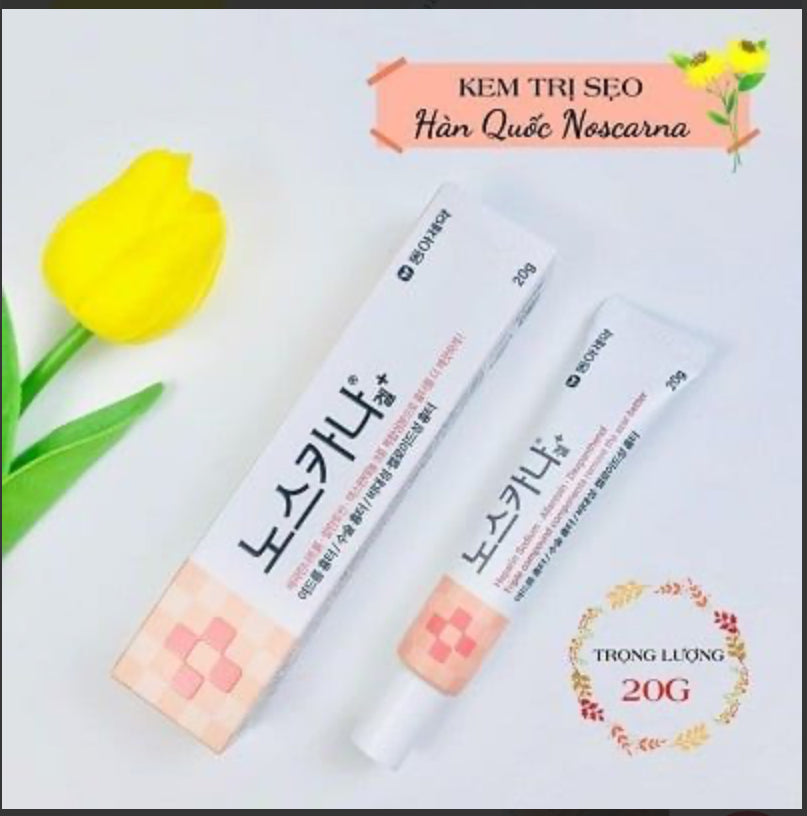 Kem bôi giúp mờ sẹo thâm Noscarna Hàn Quốc 20g