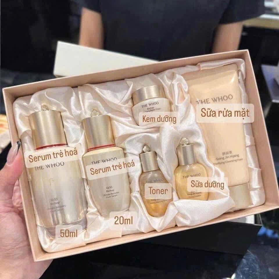 Tinh chất Whoo Bichup Set 6 Món Chong lão hoá