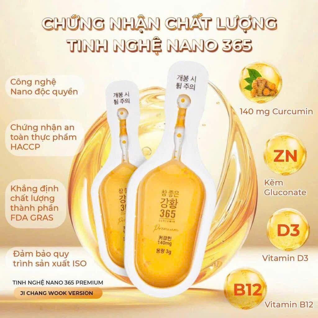 Tinh Chất Nghệ Đông Trùng 365/32 Tép