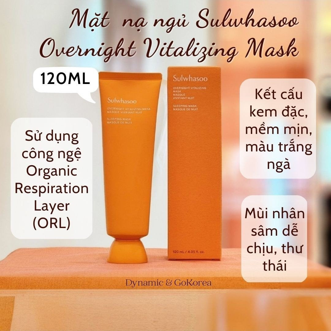 Mặt Nạ Ngủ SULWHASOO OVERNIGHT VITALIZIN 35ml