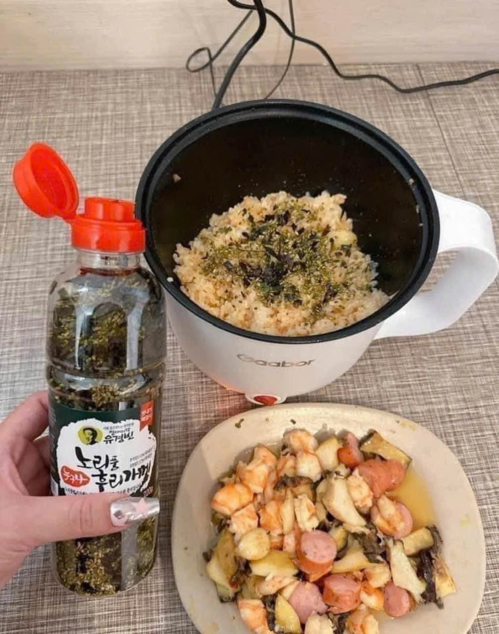 Muối mè rong biển quốc dân