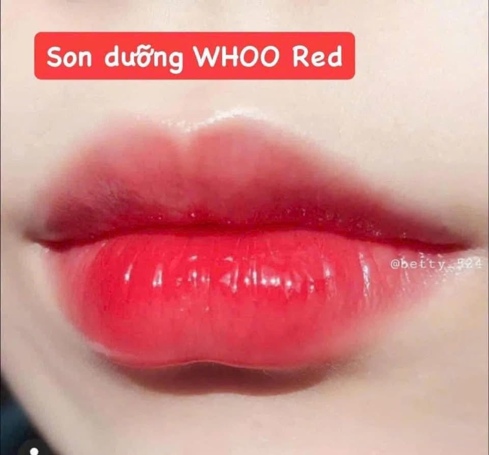 Set Son Dưỡng Đông Y Whoo Màu Đỏ Rượu