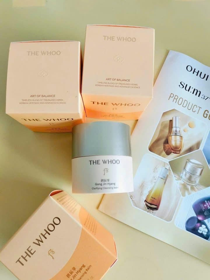 Tẩy Trang Dạng Sáp The Whoo Gong Jin Hyang Clarifying Cleansing Balm – 50ml