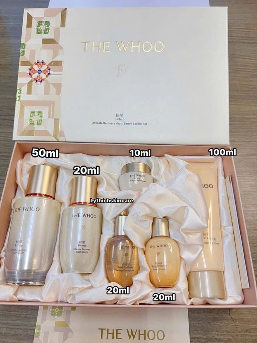 Tinh chất Whoo Bichup Set 6 Món Chong lão hoá
