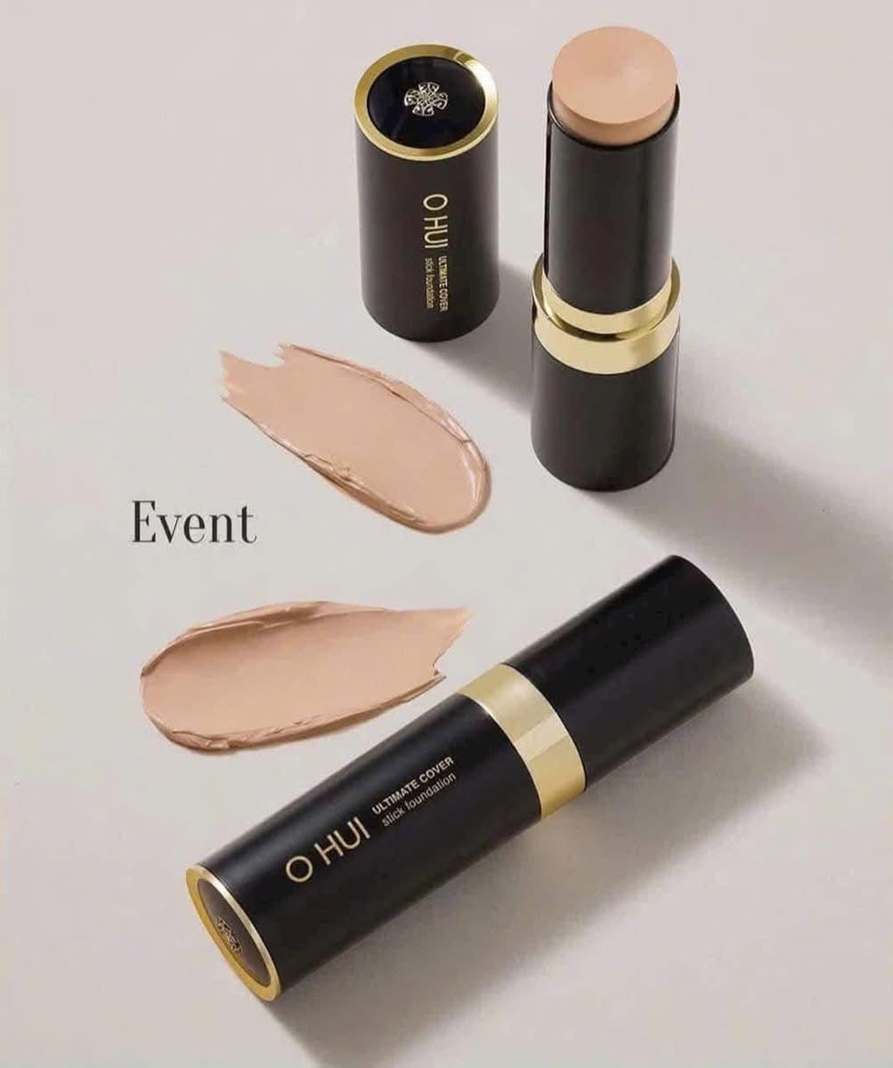 Set Kem Nền Che khuyết Điểm Ohui Tặng Mascara Chống Thấm Nước