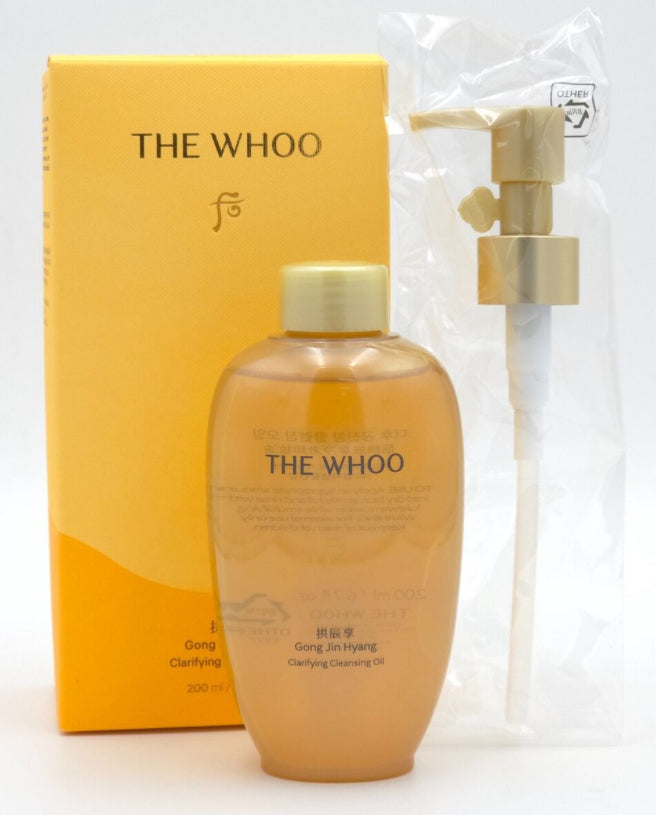 Dầu tẩy trang Whoo Vàng Whoo Essential Cleansing Oil 200ml/6.7fl oz