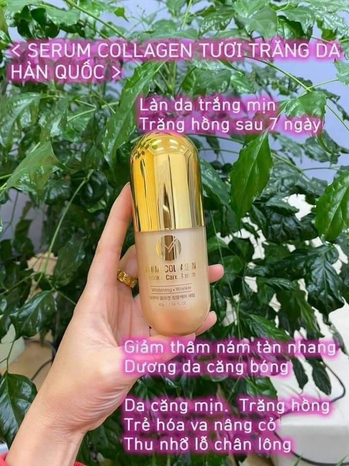 JM 𝐀𝐐𝐔𝐀 𝐂𝐎𝐋𝐋𝐀𝐆𝐄𝐍 𝐖𝐑𝐈𝐍𝐊𝐋𝐄 𝐂𝐀𝐑𝐄 Phiên bản mới SERUM COLLAGEN TƯƠI 40ml