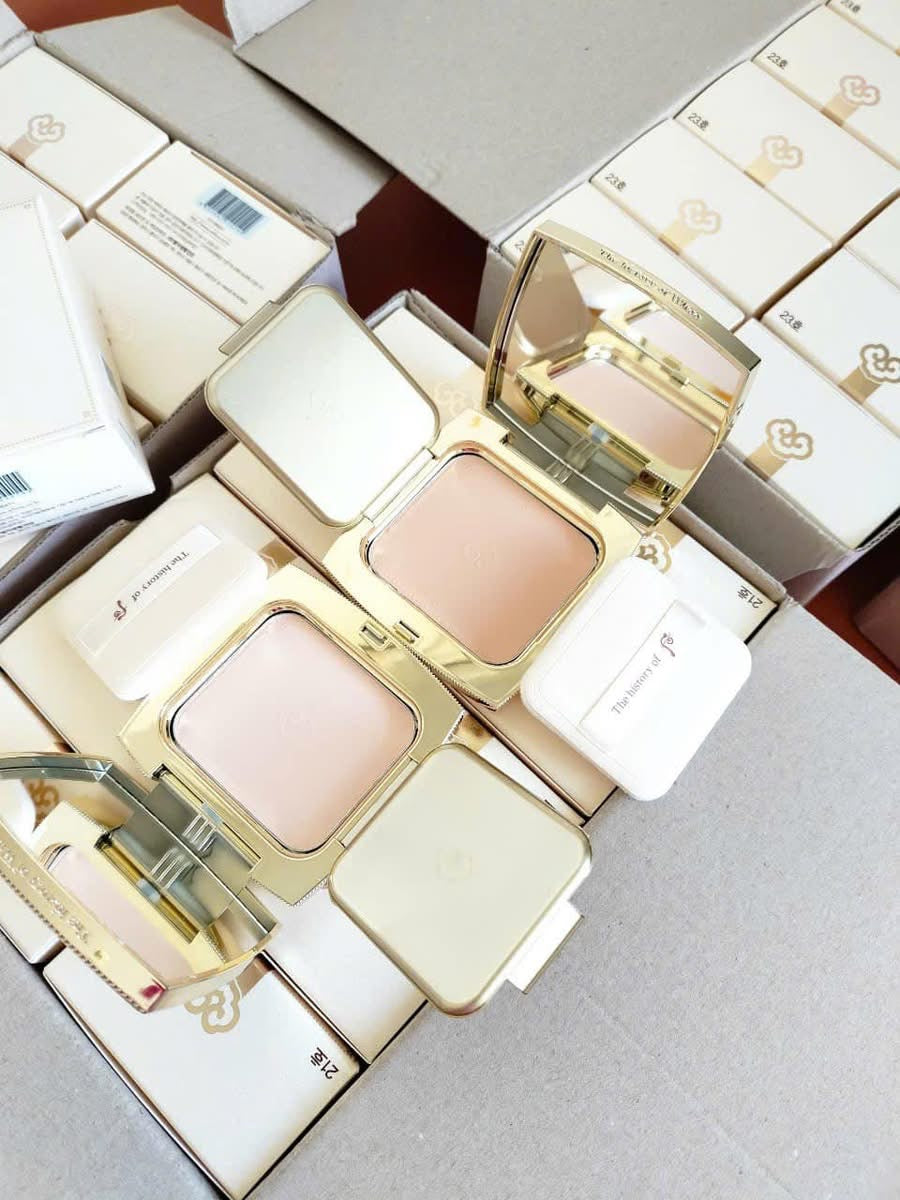 PHẤN PHỦ WHOO TRẮNG Ngọc Trai Velvet Powder Pact SPF30/PA++