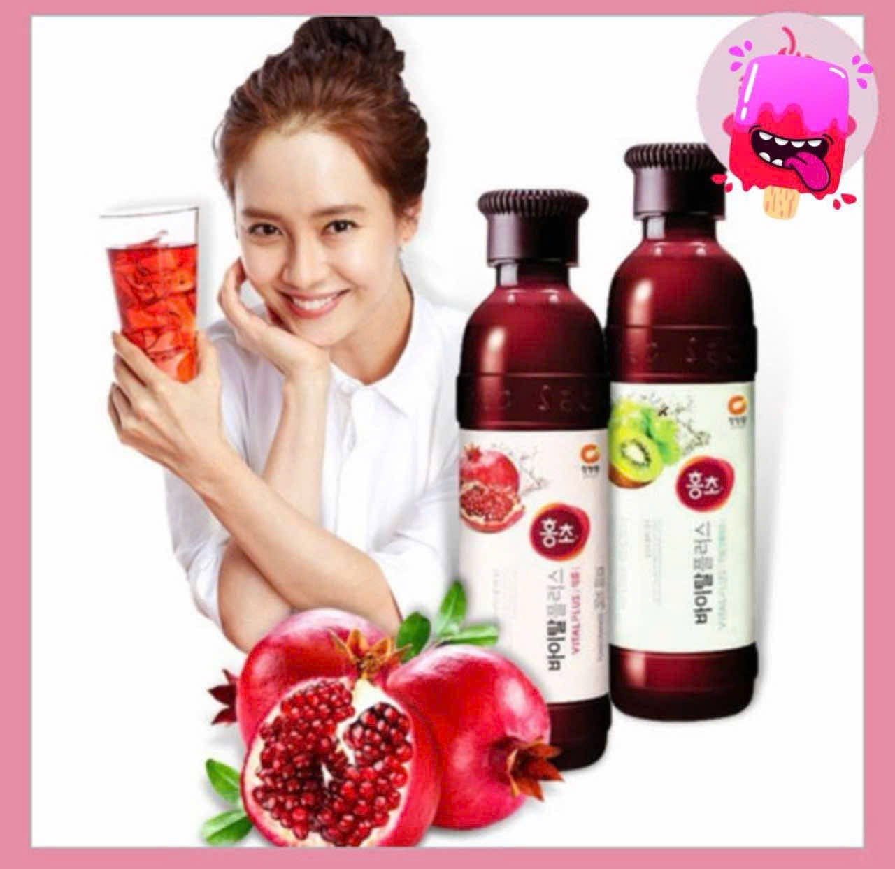 Dấm lựu đỏ Hàn Deasang 900ml