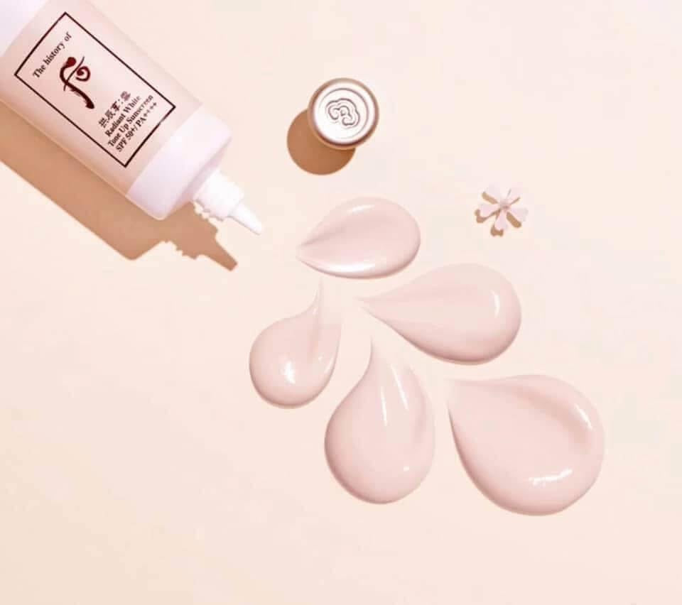 Kem Chống Nắng Nâng Tông WHOO SEOL RADIANT WHITE TONE UP SUNSCREEN SPF50+/PA++++ 50ml