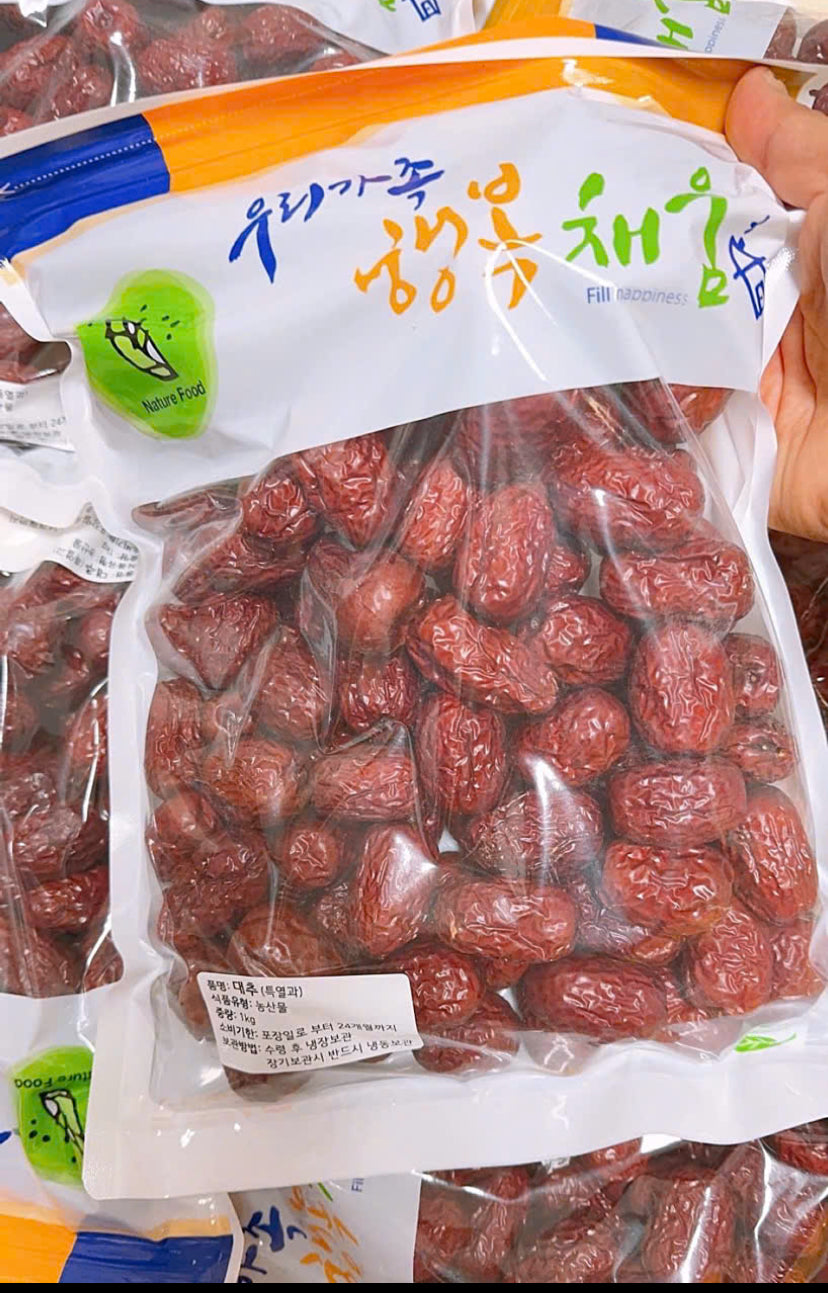 Táo Đỏ khô Hàn Quốc 1kg