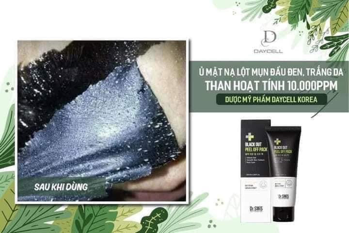 📣📣Mặt Nạ Lột BLACK OUT PEEL-OFF Pack 100ML Dr. Smis