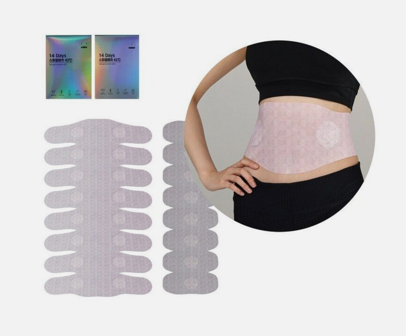 Miếng Dán Tan Mỡ Bụng Samsung Gel Patch 42°C
