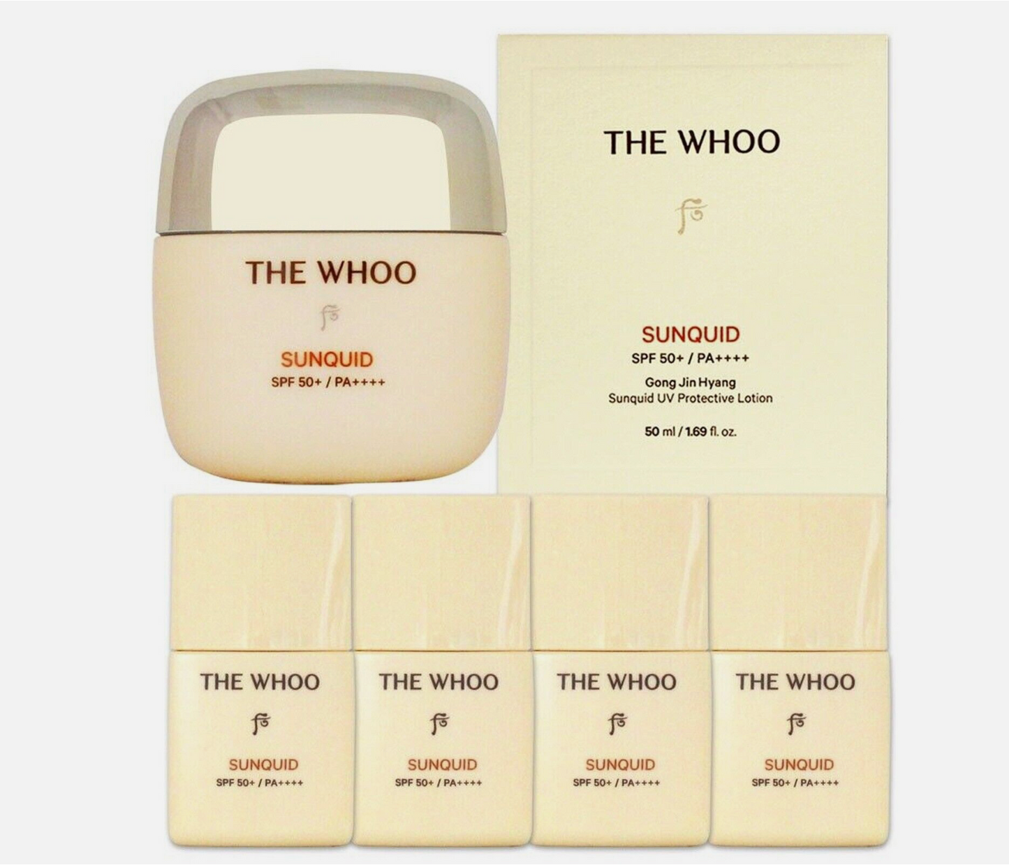 The History of Whoo Gong Jin-hyang Jin Hae-yoon Sunquid 5Pcs