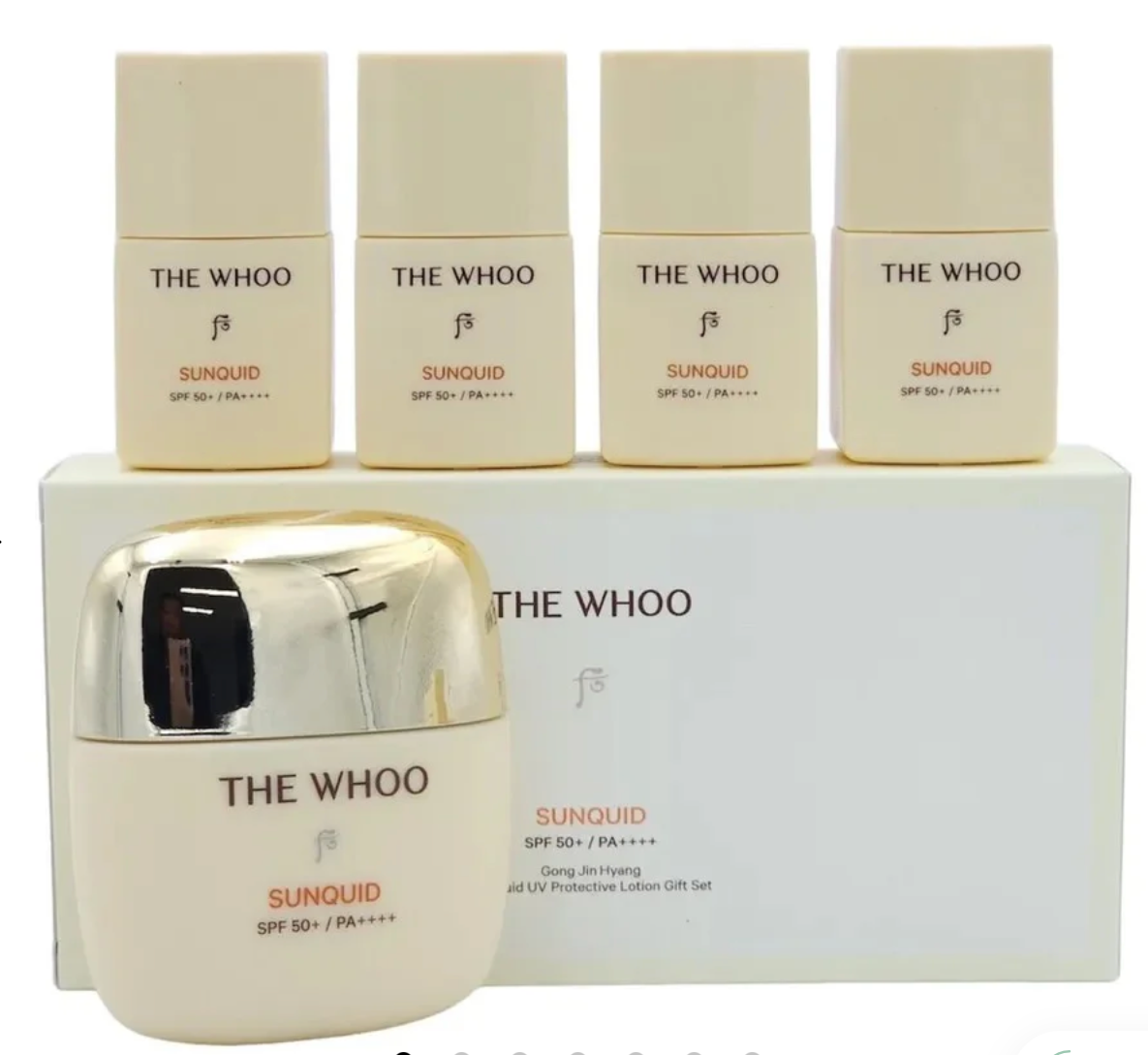The History of Whoo Gong Jin-hyang Jin Hae-yoon Sunquid 5Pcs