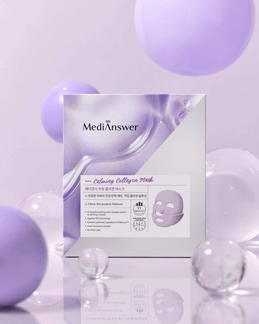 Mặt nạ dưỡng da MediAnswer Real Skin Fit Collagen Mask (1 hộp 5 miếng)