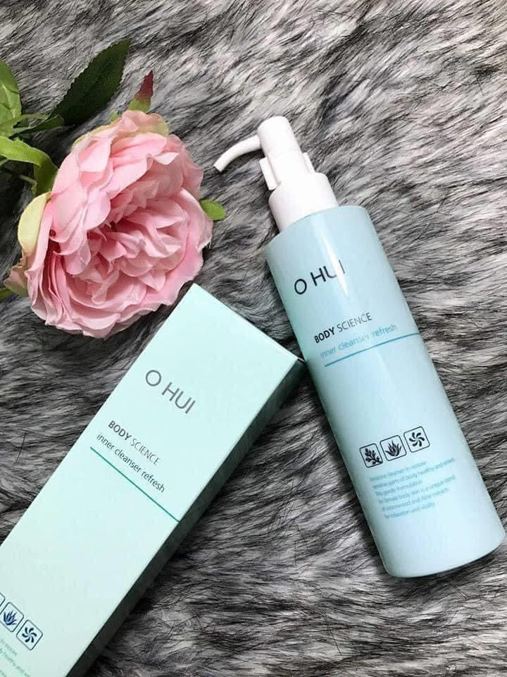 Dung Dịch Vệ Sinh Phụ Nữ OHUI Inner Cleanser Refresh 200ml x 2