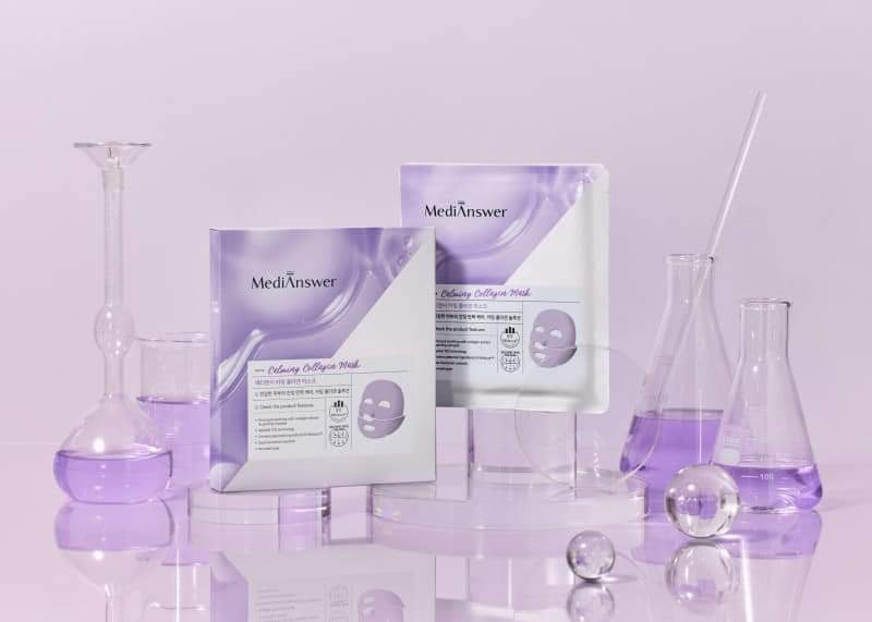 Mặt nạ dưỡng da MediAnswer Real Skin Fit Collagen Mask (1 hộp 5 miếng)