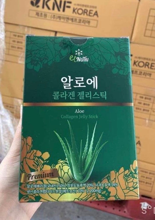 Thạch Nha Đam Collagen (Aloe Collagen Jelly) 30 Sticks