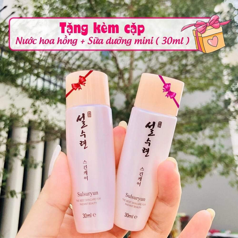 Set dưỡng da colagen cao cấp Sulsuryun Hydra-Aid Moisturizing Lifting Skin ( 2 Set $80 )