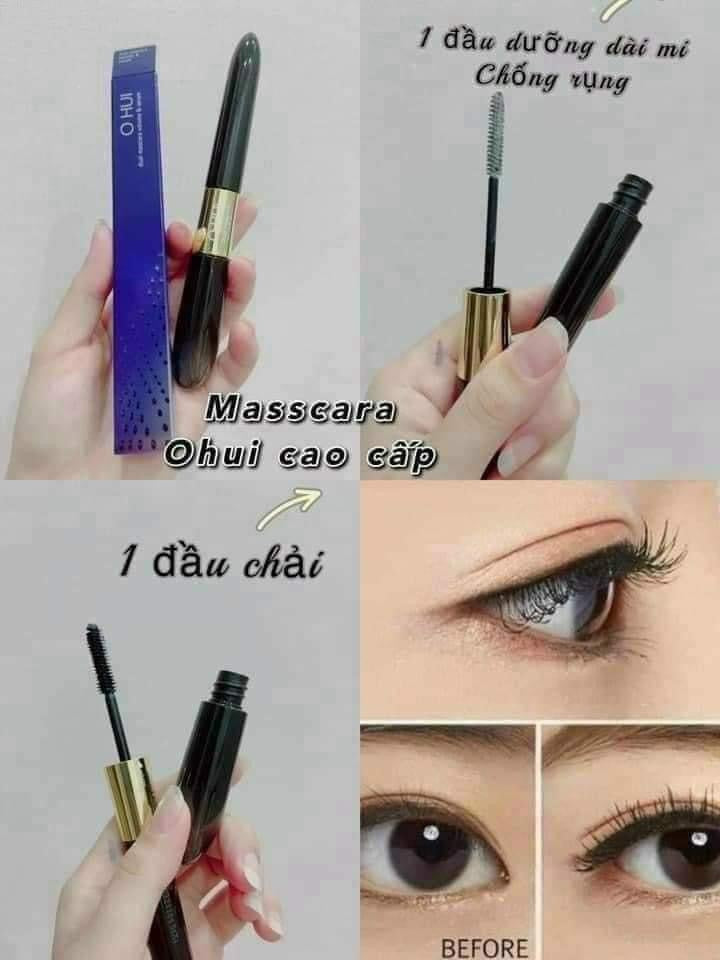 Chuốt mi 2 đầu thần thánh OHUI ko lem ko trôi.