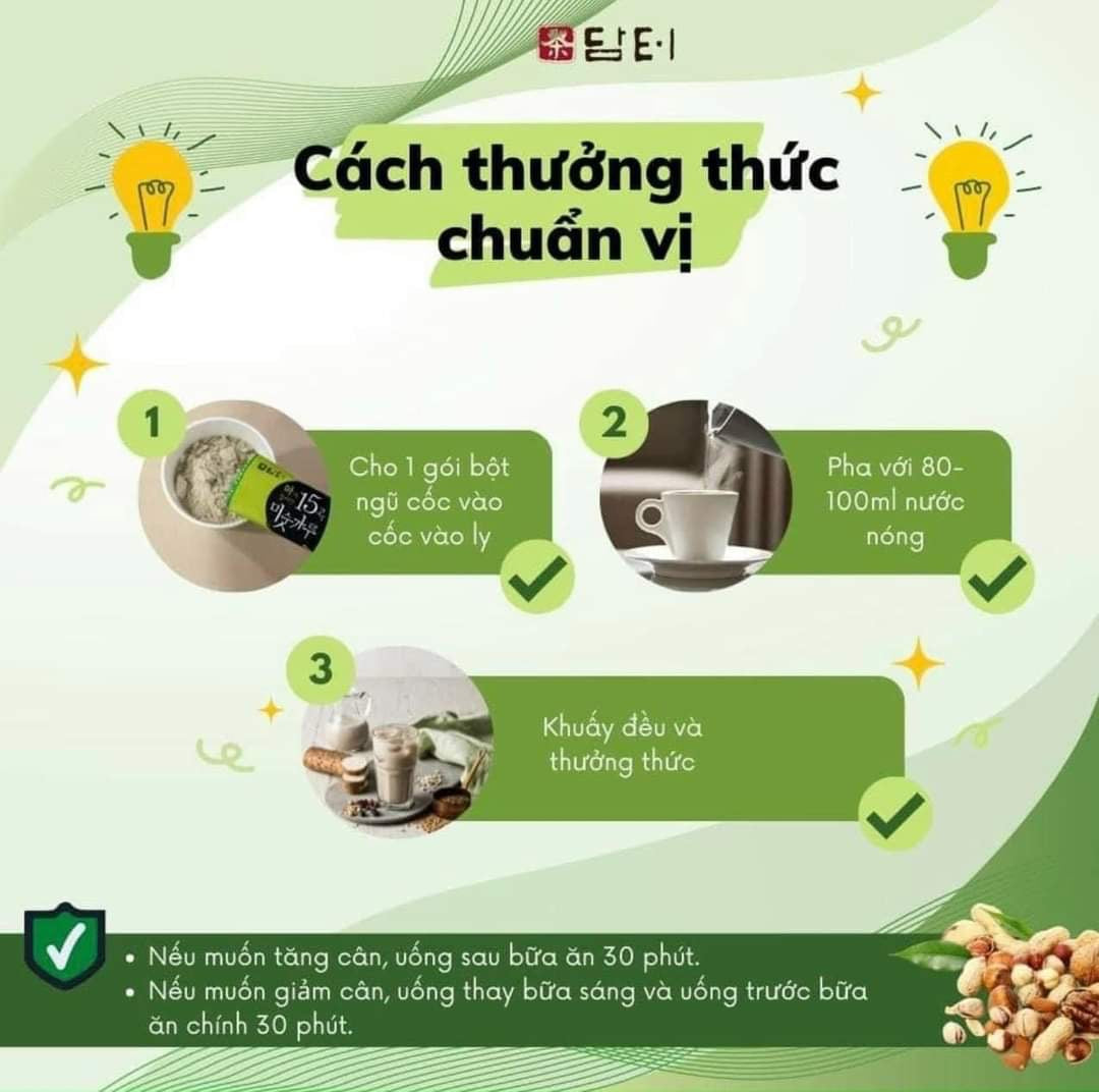 𝐁ộ𝐭 𝐧𝐠ũ 𝐜ố𝐜 𝟏𝟓 𝐥𝐨ạ𝐢 𝐡ạ𝐭 𝐃𝐚𝐦𝐭𝐮𝐡 𝐇à𝐧 𝐐𝐮ố𝐜 𝐛ổ 𝐬𝐮𝐧𝐠 𝐝𝐢𝐧𝐡 𝐝ưỡ𝐧𝐠 40 gói