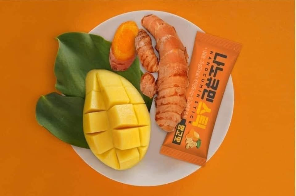Thạch Nghệ Nano Chuẩn Nội Địa HÀN QUỐC Premium Cumin Stick  30 Gói