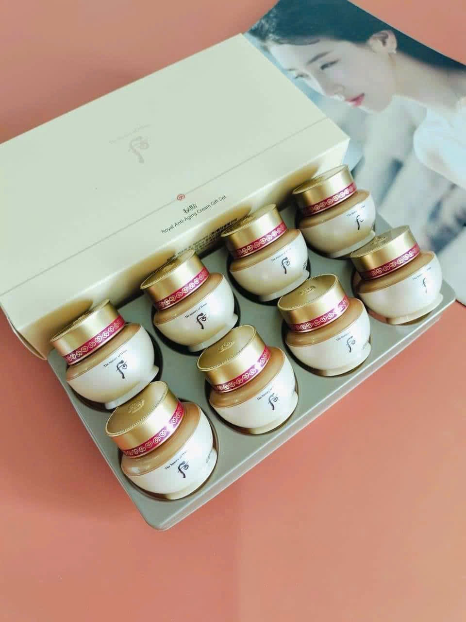 𝐊𝐞𝐦 𝐖𝐡𝐨𝐨 𝐁𝐢𝐜𝐡𝐮𝐩 𝐉𝐚𝐲𝐨𝐨𝐧 𝐂𝐫𝐞𝐚𝐦 Set 8 hũ mini tổng 64ml full box