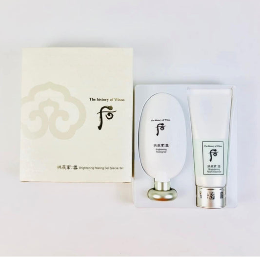 Set Tẩy tế bào chết Whoo Gongjinhyang Seol Brightening Peeling Gel 109ml