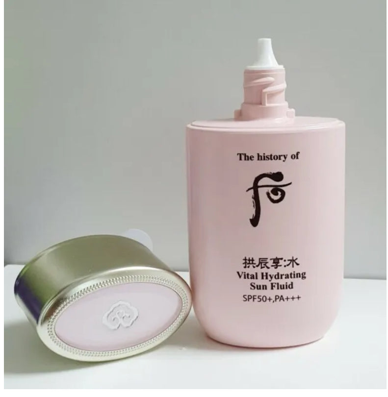 📣📣Kem sữa chống nắng Whoo hồng - VITAL HYDRATING SUN FLUID 60ML