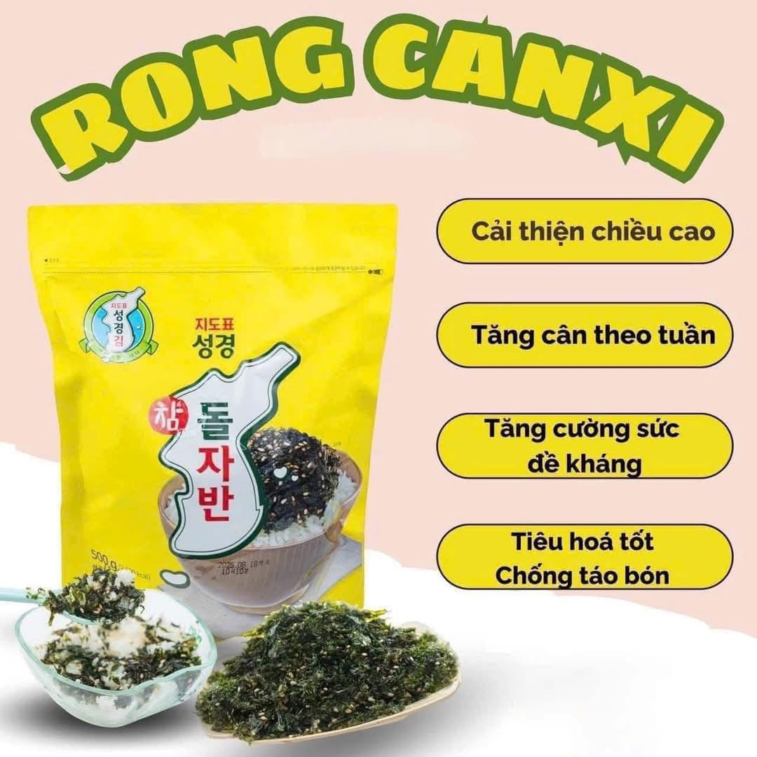 Rong Biển Canxi Vàng - Bịch 500g