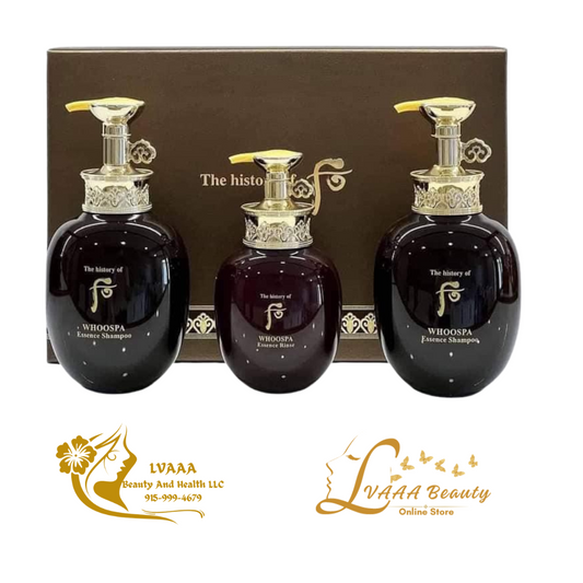Set Dầu Gội Xả Đông Y WHOOSPA Cao Cấp Hàn Quốc 3 chai