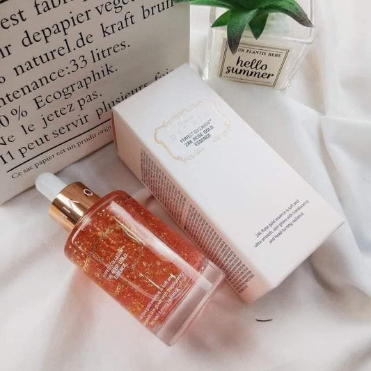 Tinh Chất Hoa Hồng & Vảy Vàng 24k Cấp Ẩm, Săn Chắc và Căng Bóng Da Coreana ORTHIA Perfect Collagen 24K Rose Gold Essence