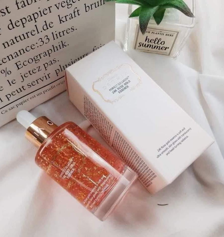 Coreana ORTHIA Perfect Collagen 24K Rose Gold Essence 50ml (Tế Bào Gốc Chiết Xuất Từ Hoa Hồng Và Vàng 24k)