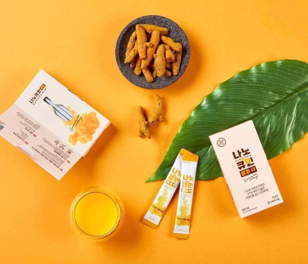 Tinh Nghệ Nanocumin Korea 30 gói/ hộp