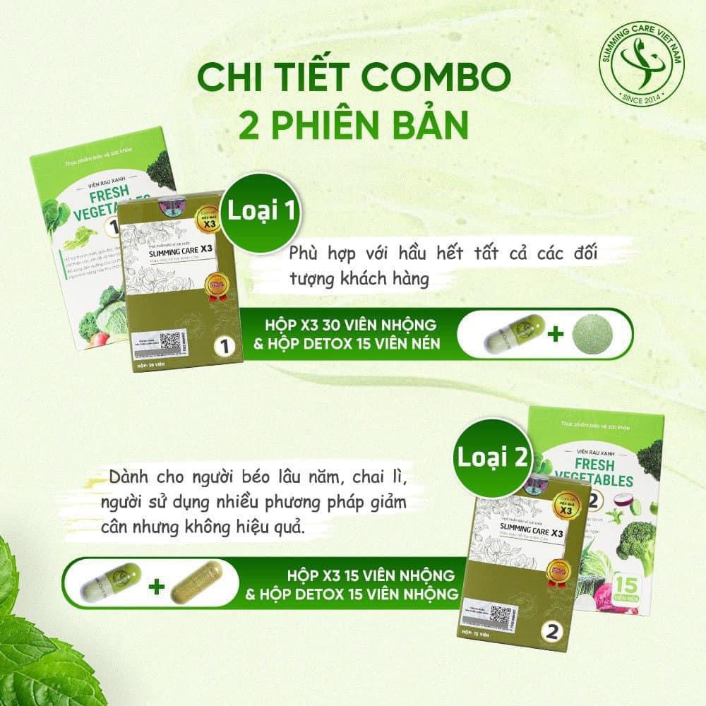 Slimming Care x3 Type 2 for Hard Loosing Weight Free Detox