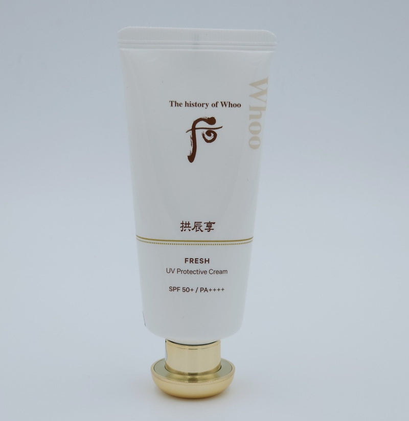 Set Kem Chống Nắng Mẫu MỚI WHOO GONGJINYANG FRESH SUN CREAM 4 Món