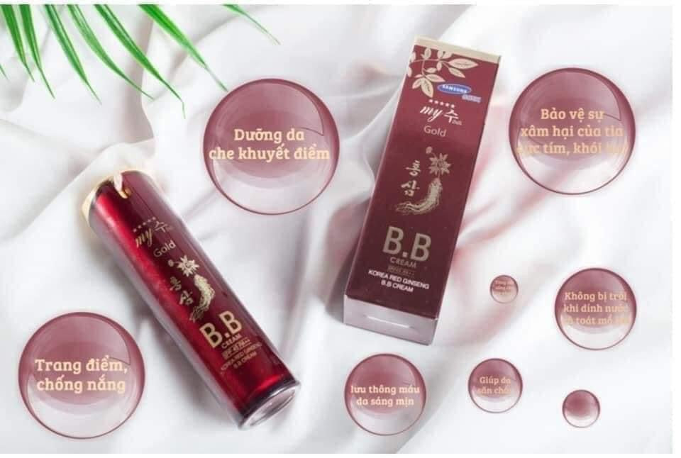 Kem nền BB cream Hồng sâm đỏ My Gold Hàn Quốc