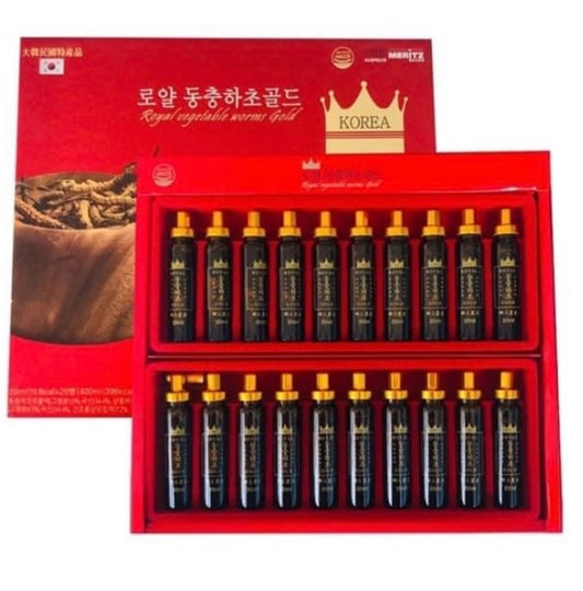 Sâm Chai Đông Trùng Hoàn Kim (20 chai)