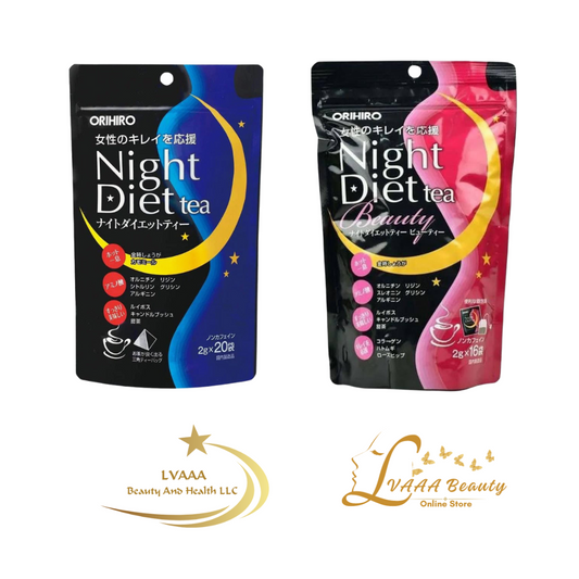 Trà hỗ trợ giảm cân đẹp da ban đêm Nhật Bản Orihiro Night Diet Tea Beauty (16 túi nhỏ)
