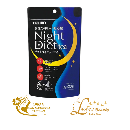 Trà giảm cân NIGHT DIET TEA ORIHIRO - Japan