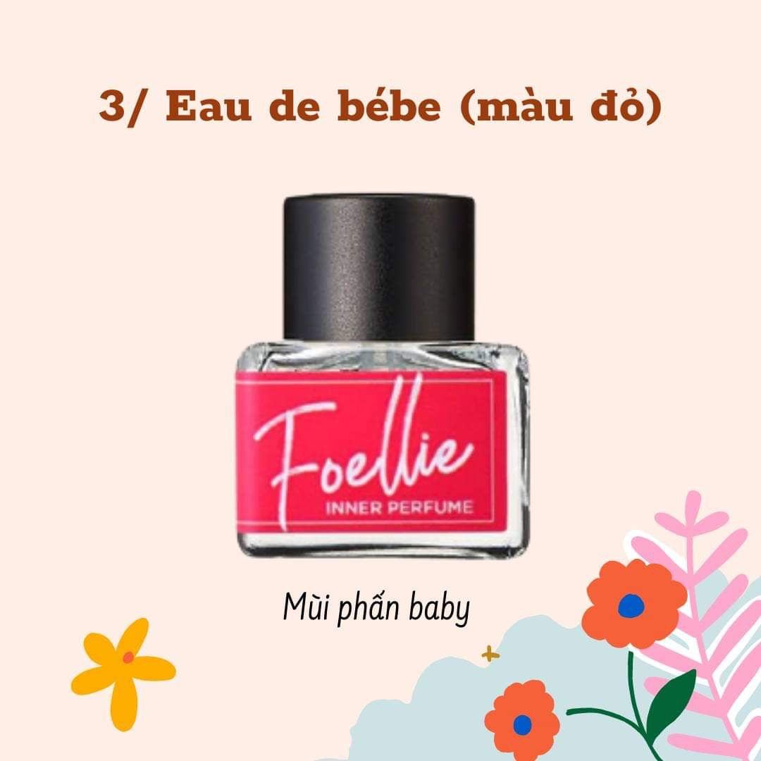 Nước Hoa Vùng Kín Hàn Quốc Foellie Inner Perfume Red