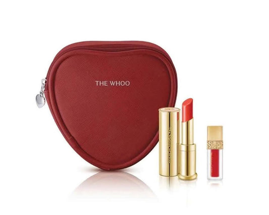 Set Son Dưỡng Đông Y Whoo Màu Đỏ Rượu