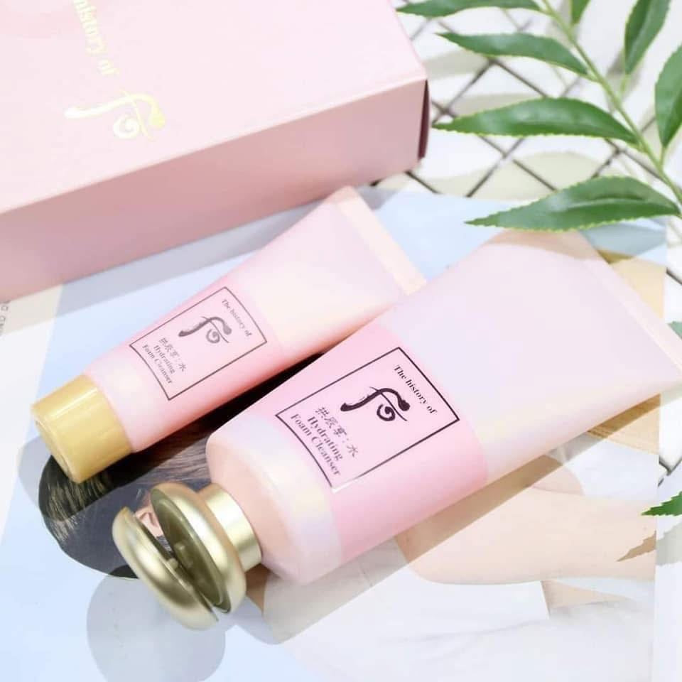 𝐒𝐞𝐭 𝐬𝐮̛̃𝐚 𝐫𝐮̛̉𝐚 𝐦𝐚̣̆𝐭 𝐖𝐡𝐨𝐨 𝐇𝐨̂̀𝐧𝐠 𝐅𝐨𝐚𝐦 𝐂𝐥𝐞𝐚𝐧𝐬𝐞r 180ml + 40ml
