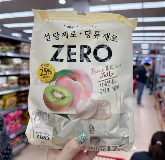 𝐊𝐞̣𝐨 𝐝𝐞̉𝐨 𝐳𝐞𝐫𝐨 𝐬𝐮𝐠𝐚𝐫 𝐋𝐨𝐭𝐭𝐞 - vị đào - kiwi Bịch 238g