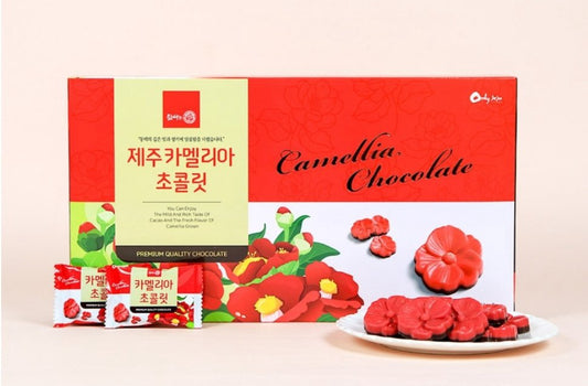 Kẹo Chocolate Jeju Hoa Trà 28 hoa