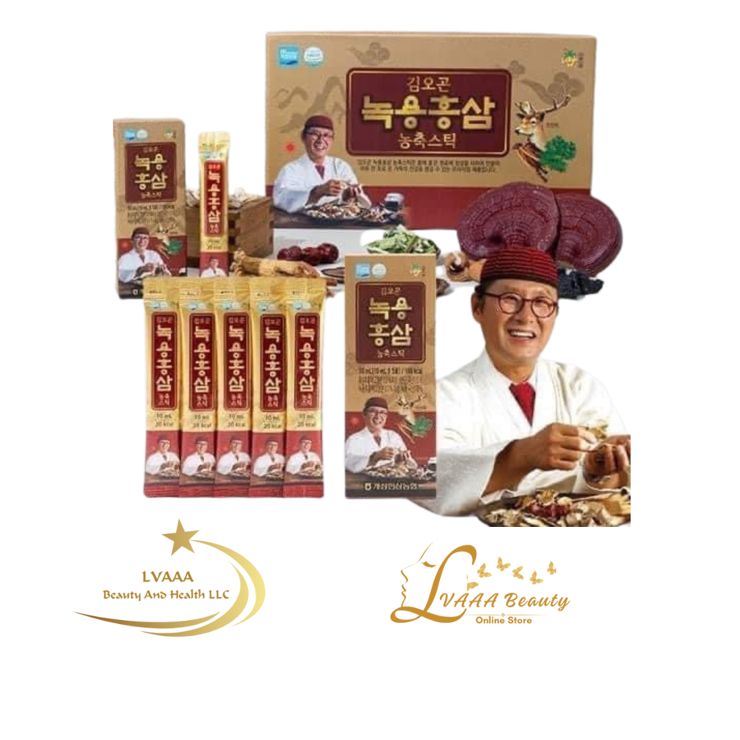 Tinh chất hồng sâm đỏ nhung hươu dược sỹ Kim Oh-Gon 
30 Gói